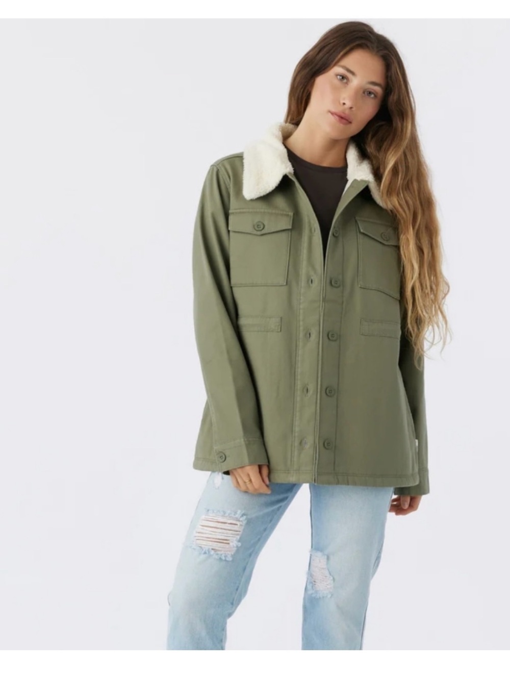 Hang Ten Large NEW Jan Utility Jacket
GREEN